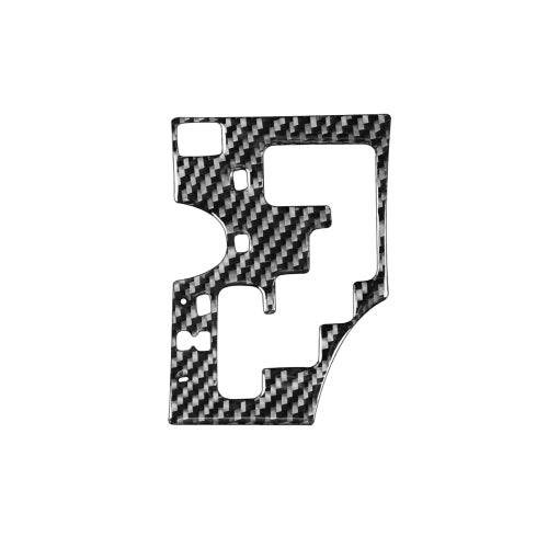 Carbon Fiber Car Gear Panel B Version Decorative Sticker for Lexus GS 2006-2011,Left Drive