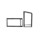 2 PCS / Set Carbon Fiber Car Left and Right Air Outlets Decorative Sticker for Lexus GS 2006-2011,Right Drive