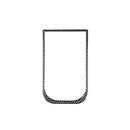 Carbon Fiber Car Handheld Box Panel Frame Decorative Sticker for Honda CRV 2007-2011,Left and Right Drive Universal