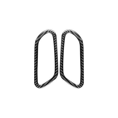 2 PCS / Set Carbon Fiber Car Inner Door Handle Decorative Sticker for Volkswagen Scirocco 2009-2016,Left and Right Drive Universal