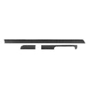 3 PCS / Set Carbon Fiber Car Dashboard Strip Decorative Sticker for Volkswagen Scirocco 2009-2016,Right Drive