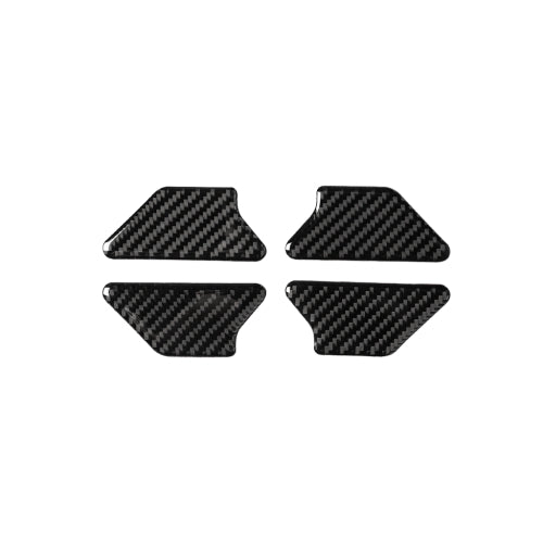 Carbon Fiber Car Inner Door Bowl Panel Decorative Sticker for Volkswagen Golf 6 2008-2012