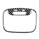 Car Carbon Fiber Rear Roof Reading Light Decorative Sticker for Mitsubishi Lancer EVO 2008-2015, Left and Right Drive Universal