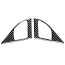 2 PCS Car Carbon Fiber Left and Right Speakers Decorative Sticker for Mitsubishi Lancer EVO (Only DE / ES) 2008-2015, Left and Right Drive Universal