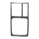 Car Carbon Fiber Manual Gearbox Decorative Sticker for Mitsubishi Lancer EVO (Only DE / ES) 2008-2015, Left and Right Drive Universal