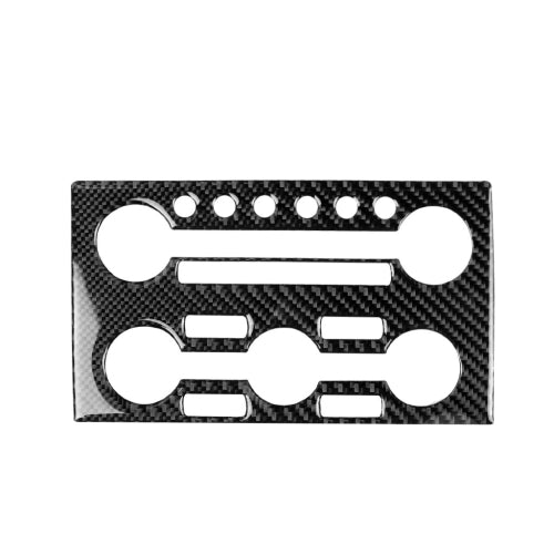 Car Carbon Fiber Instrument Control Panel Decorative Sticker for Nissan GTR R35 2008-2016, Left Drive