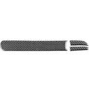 3 in 1 Car Carbon Fiber Front Passenger Seat Storage Box Decorative Sticker for Honda Civic 8th Generation 2006-2011, Right Drive