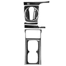 10 in 1 Car Carbon Fiber Automatic Gear + Water Cup Holder Decorative Sticker for Honda Civic 8th Generation 2006-2011, Right Drive