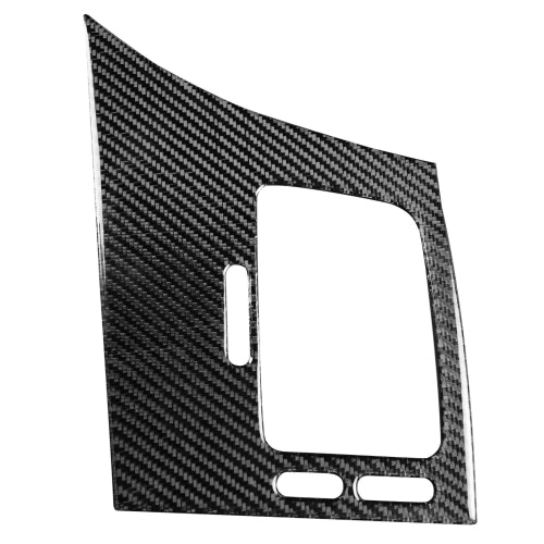 Car Carbon Fiber Driver Seat Left Side Air Outlet Panel Decorative Sticker for Honda Civic 8th Generation 2006-2011, Right Drive