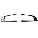 2 in 1 Car Carbon Fiber Steering Wheel Button Decorative Sticker for Alfa Romeo Giulia Stelvio 2017-2019, Left and Right Drive Universal