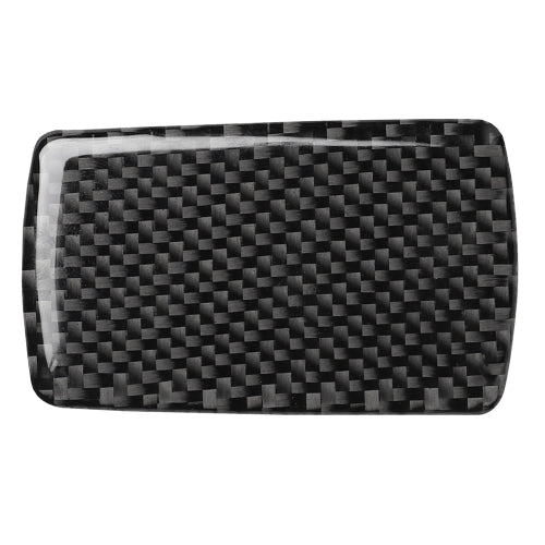 Car Carbon Fiber Storage Box Handle Decorative Sticker for BMW 3 Series G20/G28/325Li/330d/335 2019-2020, Right Drive