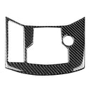 Car Carbon Fiber Electronic Handbrake Panel Decorative Sticker for Mazda CX-5 2017-2018, Left Drive