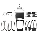 Car Carbon Fiber Full Set Decorative Sticker for BMW 3 Series G20/G28/325Li/330d/335 2019-2020, Left Drive