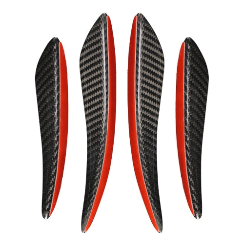 Universal Car Carbon Fiber Wind Knife Decorative Sticker, Left and Right Drive Universal