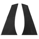 Car Carbon Fiber Rear Window Decorative Sticker for Mercedes-Benz GLA 2015-2018, Left and Right Drive Universal