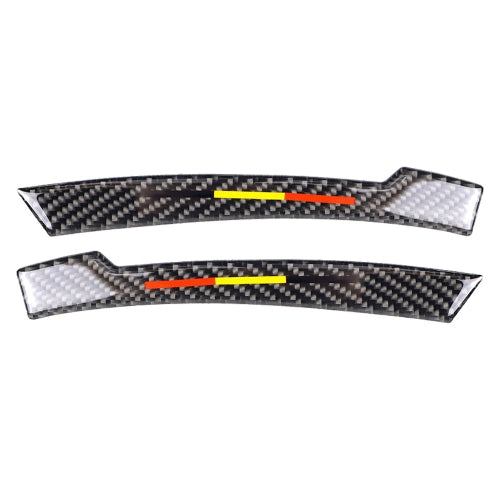 Car Carbon Fiber Rearview Mirror Anti-collision Strip C for Mercedes-Benz A/B/C/E Class/GLK/GLE/GLS/GLA/CLA, Left and Right Drive Universal