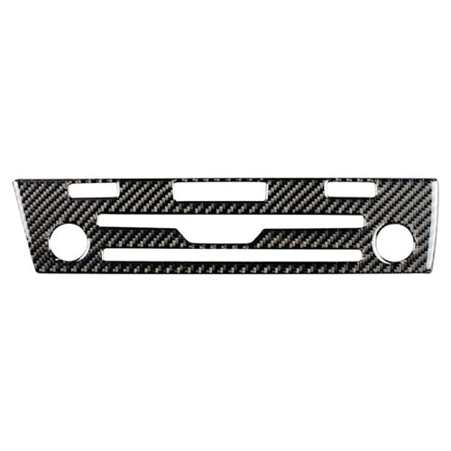 Car Carbon Fiber CD Panel Decorative Sticker for Lexus RX300 / 270 / 200T / 450h 2016-2019, Right Drive