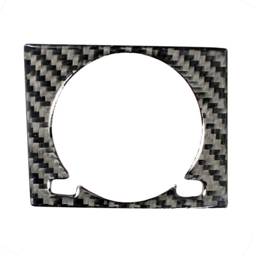Car Carbon Fiber Clock Decorative Sticker for Lexus RX300 / 270 / 200T / 450h 2016-2019, Left and Right Drive Universal