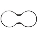 Car Carbon Fiber Water Cup Holder Frame Decorative Sticker for Lexus RX300 / 270 / 200T / 450h 2016-2019, Left and Right Drive Universal