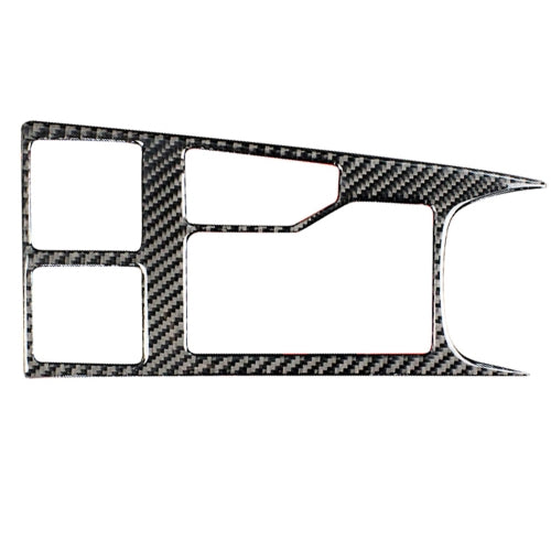 Car Carbon Fiber Gear Panel Decorative Sticker for Lexus RX300 / 270 / 200T / 450h 2016-2019, Right Drive