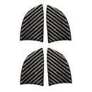 Car Carbon Fiber Inner Door Bowl Decorative Sticker for Lexus NX200 / 200t / 300h 2014-2021, Left and Right Drive Universal