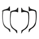 Car Carbon Fiber Inner Door Handle Decorative Sticker for Lexus NX200 / 200t / 300h 2014-2021, Left and Right Drive Universal