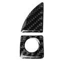 Car Carbon Fiber Glove Box Switch Decorative Sticker for Lexus IS250 300 350C 2006-2012, Left Drive