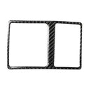 Car Carbon Fiber Trunk Switch Decorative Sticker for Lexus IS250 300 350C 2006-2012, Left and Right Drive Universal