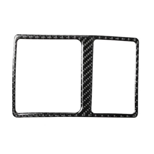 Car Carbon Fiber Trunk Switch Decorative Sticker for Lexus IS250 300 350C 2006-2012, Left and Right Drive Universal