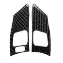 Car Carbon Fiber Steering Wheel Button A Decorative Sticker for Lexus IS250 300 350C 2006-2012, Left and Right Drive Universal