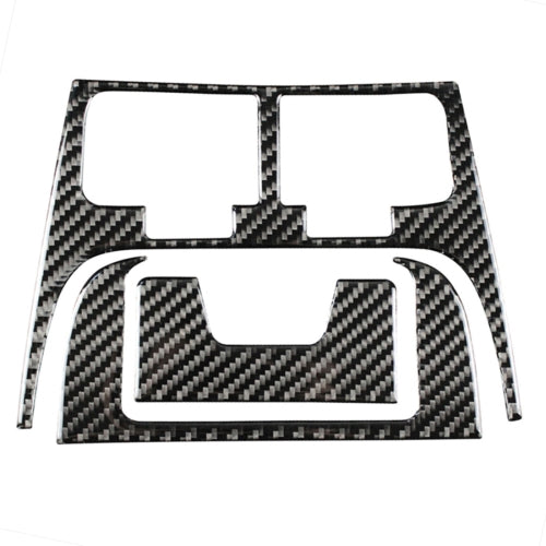 Car Carbon Fiber Rear Air Outlet Decorative Sticker for Lexus IS250 300 350C 2006-2012, Left and Right Drive Universal