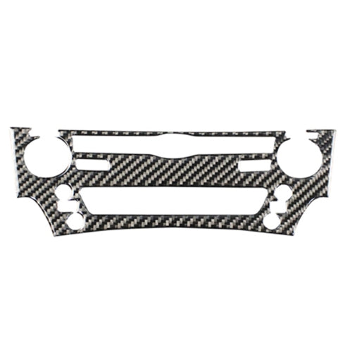 Car Carbon Fiber CD Panel Decorative Sticker for Lexus IS250 300 350C 2006-2012, Left and Right Drive Universal