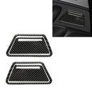Car Carbon Fiber Ashtray Panel Decorative Sticker for Audi A6 S6 C7 A7 S7 4G8 2012-2018, Left and Right Drive Universal