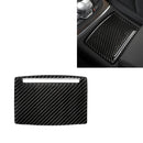 Car Carbon Fiber Water Cup Holder Panel Decorative Sticker for Audi A6 S6 C7 A7 S7 4G8 2012-2018, Left and Right Drive Universal