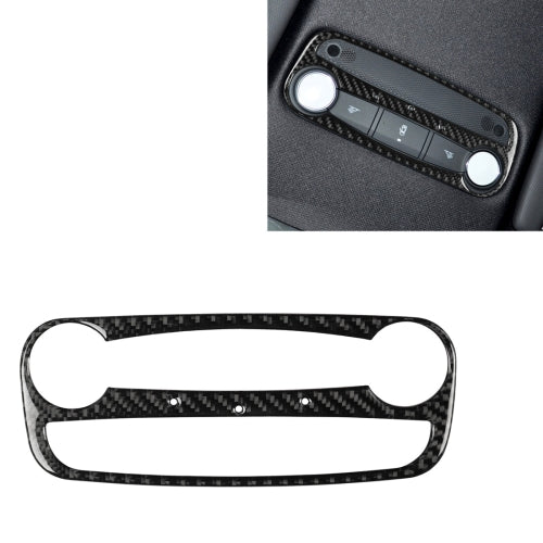 Car Carbon Fiber Reading Light Decorative Sticker for Audi TT 8n 8J MK123 TTRS 2008-2014, Left and Right Drive Universal