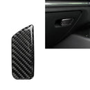Car Carbon Fiber Passenger Seat Hand Box Switch Decorative Sticker for Audi A3 / 8V 2014-2019, Right Drive