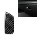 Car Carbon Fiber Passenger Seat Hand Box Switch Decorative Sticker for Audi A3 / 8V 2014-2019, Left Drive