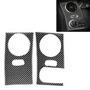 Car Carbon Fiber Central Control Side Air Outlet Decorative Sticker for Land Rover Discovery 4 2010-2016, Left Drive