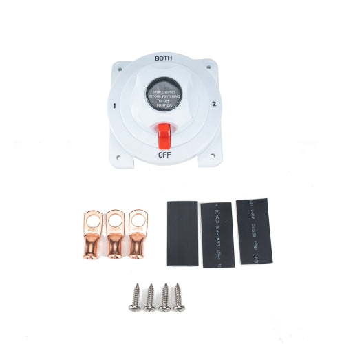 Car Auto RV Marine Boat 6-32V High Power Battery Isolator Disconnect Switch Cut with Cable