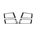 4 in 1 Car Carbon Fiber Side Air Outlet Decorative Sticker for BMW 2008-2013 X5 E70 / X6 E71, Left and Right Drive Universal