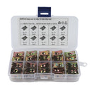 80 PCS U Nut Kit Spire Clips No.10 Zinc Speed Fasteners Lug Nuts