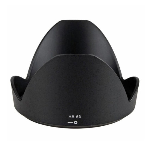 HB-63 Lens Hood Shade for Nikon 24-85mm f/3.5-4.5G ED VR Lens (Black)