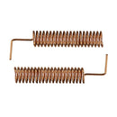 2 PCS Landa Tianrui LDTR-GN003 433MHz / 2dBi Spring Antenna for RF Modules (Bronze)