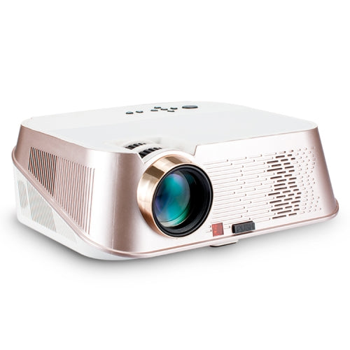 VS626 Android 3500ANSI Lumens 1080*720 Resolution LED+LCD Technology Smart Projector, Support AV / HDMI / SD Card / USB / VGA (Gold)