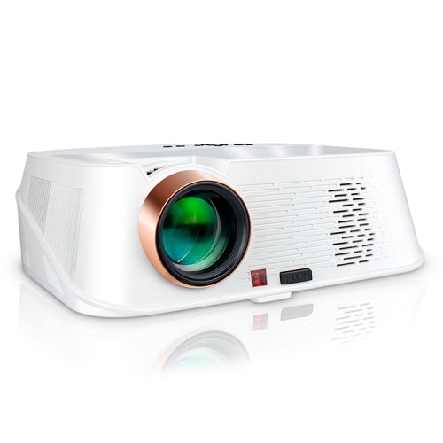 VS626 3500ANSI Lumens 1080*720 Resolution LED+LCD Technology Smart Projector, Support AV / HDMI / SD Card / USB / VGA (White)