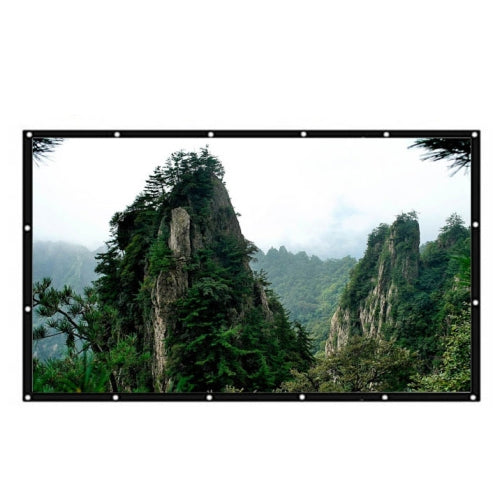 PVC Micro Projector Enclosure Perforation Curtain 84 Inches (16:9) Projected Area: 186x105cm