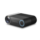 YG420 1280x720 2400LM Mini LED Projector Home Theater, Support HDMI & AV & SD & USB & VGA, Standard Version (Black)