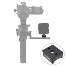 STARTRC 1108468 Cold Shoe Port Aluminum Alloy Adapter Plate 1/4 Screw Adapter for DJI RONIN-SC 2