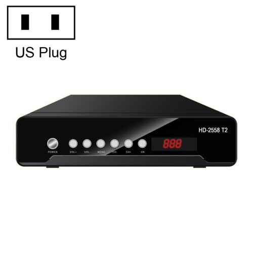 HD-2558T2 HD Digital TV Box with Remote Control, Montage MT2203 Dual Core, Support WiFi, US Plug