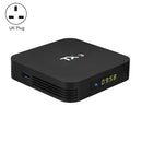 TANIX TX3 4K Smart TV BOX Android 9.0 Media Player wtih Remote Control, Quad Core Amlogic S905X3, RAM: 2GB, ROM: 16GB, 2.4GHz WiFi, Bluetooth, UK Plug